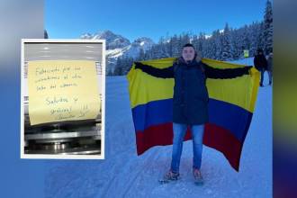 Camilo Andrés Martínez Marín, colombiano en España. FOTO: X @metrodemedellín