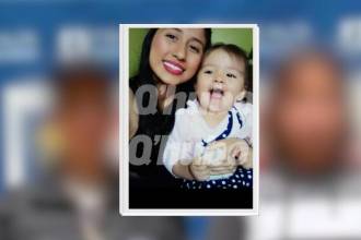 Anyi Lorena Tobar y su hija, Sara Isabel Cortez, asesinada en 2019. FOTOS: CORTESÍA