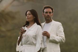 Kathy Sáenz y Sebastián Martínez viven en una finca con el propósito de conectar más con la naturaleza. FOTO: INSTAGRAM @SEBASTIANMARTINEZN