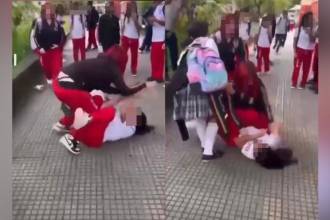 EN VIDEO: Tremenda pelea entre estudiantes de 8.° del Inem dejó a una desmayada