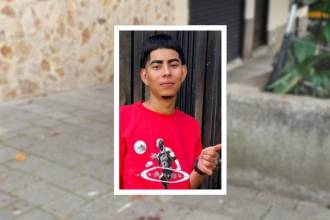 Lugar donde falleció Gredis Mauricio Torres Celada. FOTOS: Q’HUBO (FONDO) Y TOMADA DEL FACEBOOK TORRES G MAURICIO (DETALLE)