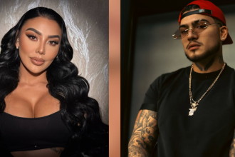 Marcela Reyes (Izq) Bayron Sánchez B-king (Der). /FOTOS: REDES SOCIALES