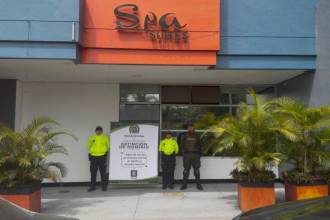 Uno de los hoteles sometido a extinción de dominio. FOTO: POLICÍA METROPOLITANA