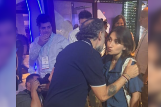 Su encuentro en Cartagena fue bastante amistoso. / FOTO: TOMADA DE REDES SOCIALES