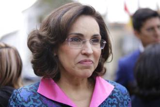 Viviane Morales, exministra de Educación. FOTO: COLPRENSA - ÁLVARO TAVERA
