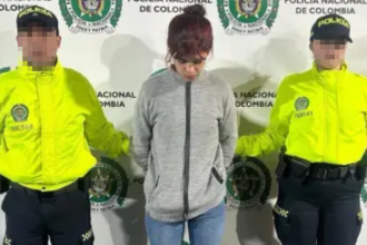 Ella es Katerine Martínez, presunta implicada en el atentado a Miguel Uribe. / FOTO: CORTESÍA 