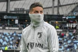 El futbolista colombiano James Rodríguez. FOTO: MNUFC
