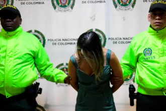 La mujer fue capturada en el barrio Enciso. /FOTO: CORTESÍA