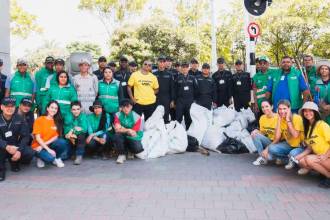 El evento buscó que la comunidad aprendiera sobre el cuidado del ambiente. / FOTO: CORTESÍA GREENSOULS GLOBAL