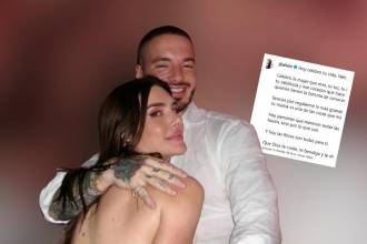 Valentina Ferrer y J Balvin. FOTOS: INSTAGRAM @JBALVIN
