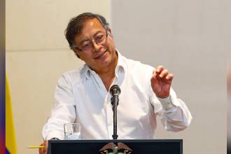 Gustavo Petro, presidente de la República. FOTO: MANUEL SALDARRIAGA QUINTERO