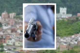 Municipio de Andes, Suroeste antioqueño (al fondo). /FOTOS: JUAN ANTONIO SÁNCHEZ (FONDO) Y ARCHIVO (REFERENCIA ASESINATOS)