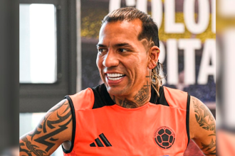 Dayro Moreno, quien debutó con la Selección en 2006 y bajo las órdenes de Reinaldo Rueda, recibió su primer llamado por Lorenzo. /FOTO: FCF 