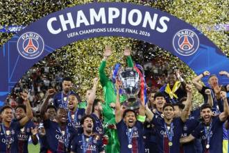 Paris Saint-Germain, vigente campeón de la Uefa Champions League 2026. FOTO: IG @CHAMPIONSLEAGUE