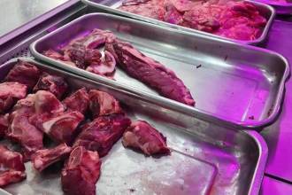 Uno de los locales intervenidos en el operativo fue sellado por incumplir normas sanitarias. FOTO: ALCALDÍA DE BELLO