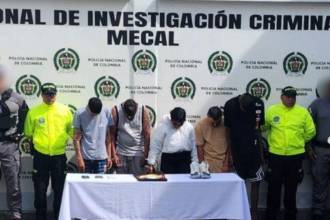 El cuerpo del bebé nonato fue hallado en zona boscosa de Cali y por el hecho fueron capturadas cinco personas en esa ciudad y en Tuluá. FOTO: COLPRENSA