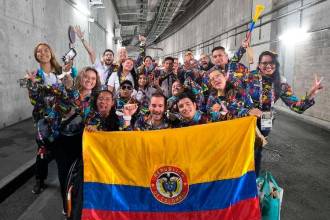 La delegación colombiana en París 2024. /FOTO: COMITÉ OLÍMPICO COLOMBIANO