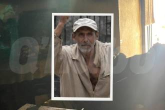 En el fondo se ve como quedó la casa y en detalle a Ildebrando, la víctima fatal. FOTOS: CORTESÍA Y SINDY VALLE