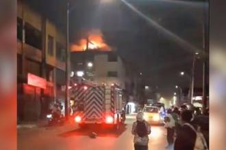 Sucedió a las 7:00 de la noche; no se reportaron heridos. FOTO: CAPTURA DE VIDEO ANTIOQUIA CONECTA