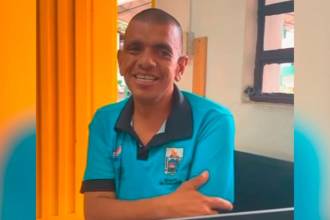 Él era el popular Sergio Castro Jaramillo. FOTO: CAPTURA DE VIDEO INSTAGRAM @anajaraber