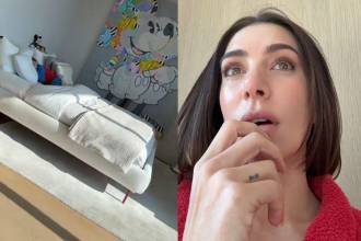 Estas son las imágenes de Valentina Ferrer conversando con su hijo Río. FOTO: CAPTURA VIDEO TIKTOK VALENTINA FERRER