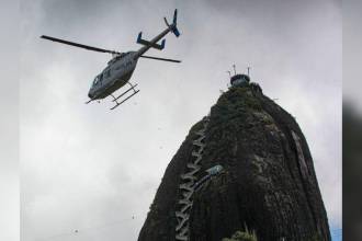 Freno a la operación de dos helipuertos turísticos en Guatapé. FOTO: MANUEL SALDARRIAGA QUINTERO