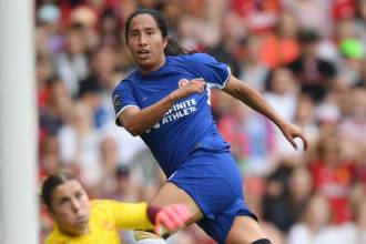 Mayra Ramírez, delantera colombiana. FOTO: CHELSEA