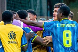 La Selección Colombia es finalista del Sudamericano Sub-17. FOTO: @FCFSELECCIONCOL