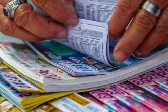 Billetes de lotería. FOTO: CAMILO SUÁREZ