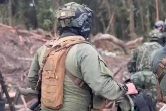 El bombardeo fue contra las disidencias de Iván Mordisco. /FOTO: EJÉRCITO NACIONAL DE COLOMBIA