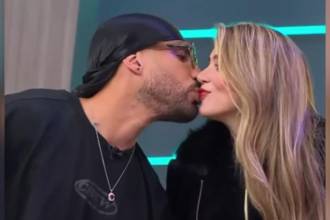 El amor habría nacido en el pasado Carnaval de Barranquilla. FOTO: CAPTURA DE VIDEO BUEN DÍA COLOMBIA