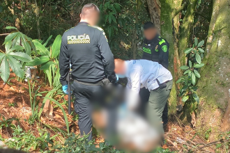 Foto referencia homicidio en el río. /FOTO: MAURICIO PALACIO