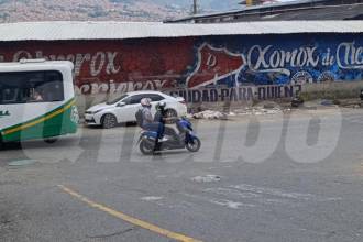 En este punto se presentó el homicidio. FOTO: ALEJANDRA MORALES