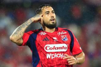Francisco Fydriszewski, jugador del Independiente Medellín. FOTO: CAMILO SUÁREZ 