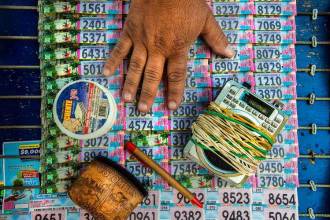Loterías en Medellín. FOTO: CAMILO SUÁREZ