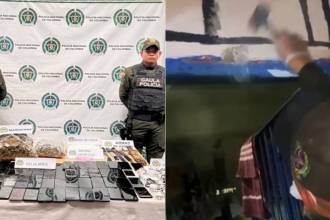 El Gaula se metió a la cárcel El Pedregal y pilló las caletas con celulares