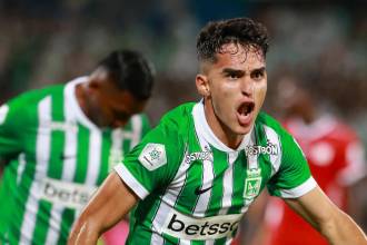Rengifo ha sido uno de los mejores jugadores del Verde en este2026, siendo el segundo que más goles ha marcado, con 6. FOTO: MANUEL SALDARRIAGA