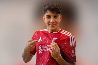 Samuel Martínez canterano de Atlético Nacional que jugará en el Liverpool. FOTO: LFCACADEMYX