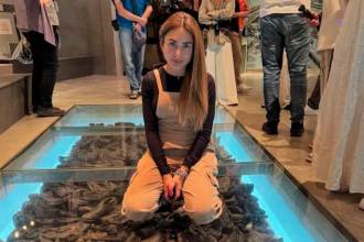 Johanna Fadul estuvo en Israel con un viaje patrocinado. /FOTO: INSTAGRAM @johannafadul.