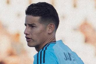 El futbolista colombiano James Rodríguez fue titular con el Minnesota United. FOTO: @MNUFC