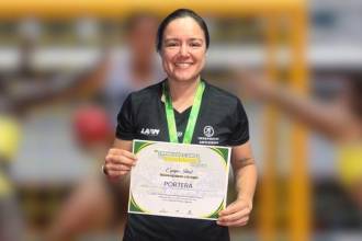 ¡Qué tesa! Luisa Pineda es bombera, deportista y paramédico 