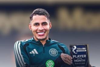 El colombiano Camilo Durán fue elegido como el jugador del mes en Escocia. FOTO: SPFLIOFFICIAL