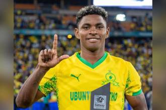 El delantero Brayan León. FOTO: @SUNDOWNSFC