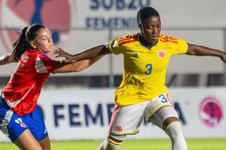 Debut Selección Colombia Sub-20 en el Sudamericano. FOTO: FEDERACIÓN COLOMBIANA DE FÚTBOL 