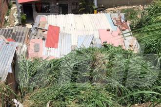 Q’HUBO acudió hasta el sitio de la emergencia, en la vereda El Porvenir. / FOTOS: LAURA ROSA JIMÉNEZ VALENCIA 