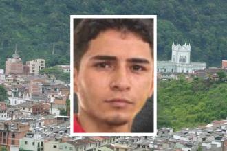 Mateo Parra Álvarez, víctima de homicidio en el corregimiento Santa Rita de Andes (Suroeste antioqueño). FOTOS: JUAN ANTONIO SÁNCHEZ (FONDO) Y TOMADA DE CORPADES (VÍCTIMA)