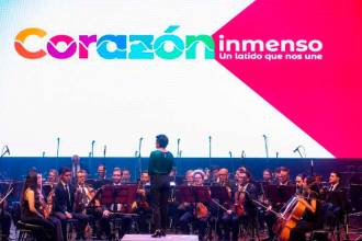 El Teatro Metropolitano fue el escenario perfecto para el lanzamiento de ‘Corazón inmenso’. /FOTO: ESNEYDER GUTIÉRREZ