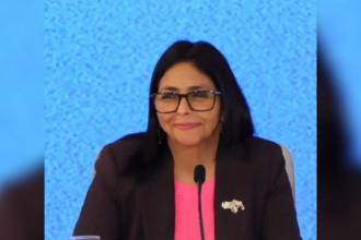 Delcy Rodríguez fue juramentada presidenta de Venezuela el pasado 5 de enero. FOTO: INSTAGRAM @DELCYRODRIGUEZ