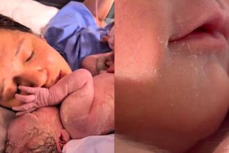 Lina Tejeiro reveló que los cuidados de su madre fueron vitales en medio del parto. FOTOS: CAPTURA DE VIDEO INSTAGRAM @linatejeiro