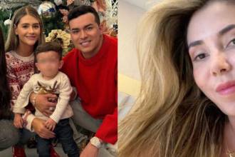 “Siempre vivirá orgullosa de esa huella que él dejó aquí en la tierra”. FOTOS: INSTAGRAM @YEISON_JIMENEZ Y @DAYANAJAIMES55